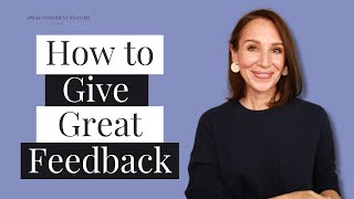 How to Give Feedback in English Tips and Phrases for Success [upl. by Enedan]