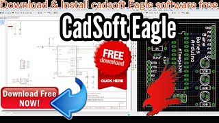 How to Design PCB Layout using Eagle CadSoft [upl. by Tterb314]