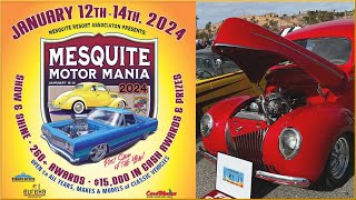 2024 Motor Mania Car Show Mesquite NV [upl. by Aihsenor941]