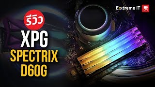 RGB ให้รอบตัวแรมกับ XPG SPECTRIX D60G 16GB 3200MHz ใช้กับ Ryzen และ Intel ได้ [upl. by Noam]