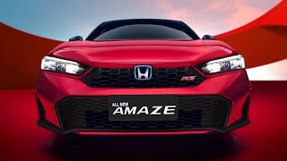 2025 Honda AMAZE  All You Need to Know [upl. by Eatnahs]