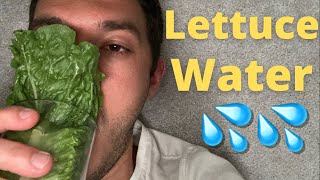 Lettuce Water For Insomnia And Sleep TIK TOK TREND EXPOSED [upl. by Harraf]