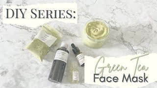 DIY Green Tea Face Mask  Natural Wonders [upl. by Filip]