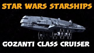 Gozanti class cruiser  Star Wars Starships [upl. by Scrogan]