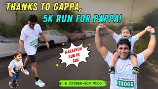 Gappa Is Reason For Lazy Pappa Turning Into 5K Runner  Gappa With Pappa Vlog [upl. by Flann24]