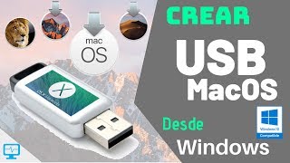 Crea tu USB Booteable para tu Mac desde Windows  TODOS LOS MAC OSX  🔝 [upl. by Ahgiela]