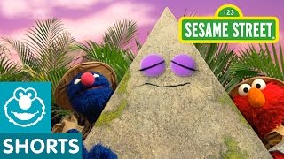 Sesame Street Grover and Elmo Find a Pyramid [upl. by Anitsirk]