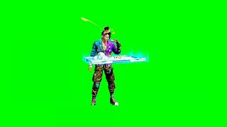 craft land emote in green screen vidofreefire [upl. by Katzman]