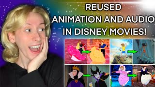 REUSED ANIMATION AND AUDIO IN DISNEY MOVIES 🎥🎨 with Nicky Marra [upl. by Nadia]