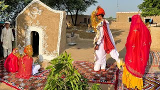 Hindu Wedding in CholistanHindu MarriagePakistani Hindu Wedding in Punjab Pakistan [upl. by Alyekahs]