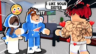 He Tried To ONLINE DATE My SISTER So We Made Him RAGE QUIT Murder Mystery 2 [upl. by Abbi]