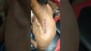 ROMAN NUMERAL TATTOO  DATE TATTOO IN ROMAN romannumeral datetattoo [upl. by Ambrogino179]