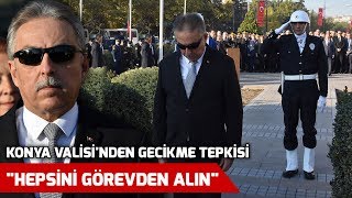 Anma töreni gecikince Vali görevden alın talimatı verdi [upl. by Eetse]