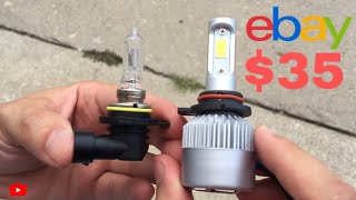 HID VS LED  DIY Toyota Corolla IM Headlight Install [upl. by Yenalem]