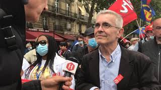 Ségur de la santé les personnels soignants affirment leurs revendications à Paris [upl. by Suiremed273]