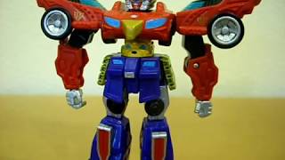 Power Rangers Super Legends Retrofire Megazord Review  CollectionDX [upl. by Nywnorb]