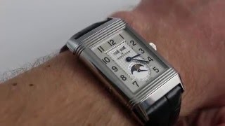 Jaeger LeCoultre Grande Reverso Calendar Luxury Watch Review [upl. by Moorefield]