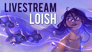 Stylization Exercise with Loish LIVESTREAM [upl. by Yeargain]