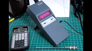 Heathkit IM2400 Handheld 512MHz Frequency Counter Overview Demonstration Theory [upl. by Inami]