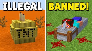 13 SECRET Minecraft Builds You Didnt Know [upl. by Haelahk]