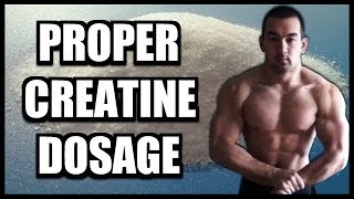 Creatine Dosage How Much Creatine Should I Take A Day [upl. by Ardnossak]