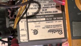 Troubleshoot of the Rheem RGDA model ignition control part 3 [upl. by Nythsa]