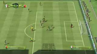 Primer Gameplay FIFA World Cup Brazil 2014 México vs Camerún  XBOX 360 [upl. by Hijoung235]