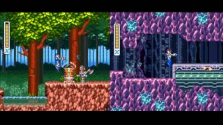 Mega Man X and X2  Multitask Challenge Simultaneous Runs Same Input [upl. by Luca]