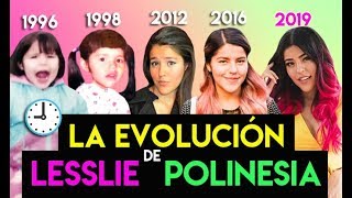 LA EVOLUCIÓN DE LESSLIE POLINESIA  ¡Video especial por su cumpleaños 24 [upl. by Leahcimrej537]