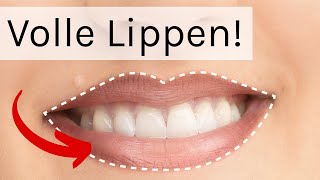 SO schminkst du VOLLE Lippen OmbreSchminktechnik [upl. by Eilahs149]