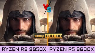 R9 9950X VS I9 14900K VS R5 9600X VS R9 7950X GAMING TEST 9000 Series benchmark 9950x ZEN5 [upl. by Thielen415]