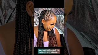 Most Beautiful Cornrow Braids Hairstyles Ideas For Women shorts hairstyles braids [upl. by Lleder341]