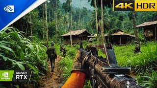 Sekong Laos 1968｜Viet Cong POWs｜Realistic Ultra Graphics Gameplay 4K 60FPS Call of Duty Black Ops [upl. by Llerahc]