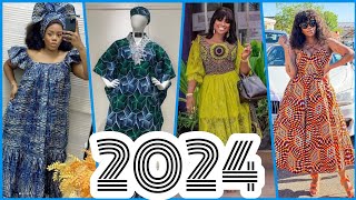 Modèles Africaine 2024 Best model longue Robe Pagne FemmeBazin  Ankara Styles Maxi Dress ⭐TOP 6 [upl. by Leen]