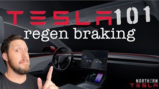 Everything You Need To Know About Regenerative Braking  TESLA 101 [upl. by Novonod]