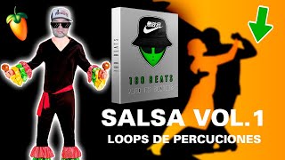 Libreria  Drum Kit SALSA VOL1  Merengue  Murga  Samba  Drum loops  MEDIAFIRE  Gratis  Free [upl. by Sinnej364]