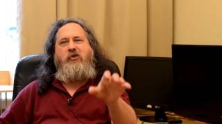 Richard Stallman Talks About Ubuntu [upl. by Einatirb]