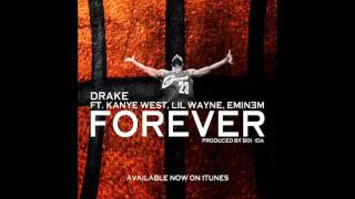 Drake Kanye West Lil Wayne Eminem  Forever Official instrumental [upl. by Adnerak]