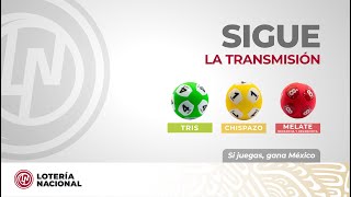 Sorteo Melate Revancha y Revanchita 3949 Chispazo Clásico 10776 y Tris Clásico 32947 [upl. by Ieppet]