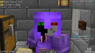 Ranboo goes mining for Diamonds and finds Infested stone  DreamSMP 03162021 [upl. by Chute]