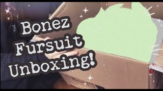 Bonez The Opossum Fursuit Unboxing [upl. by Oidivo705]