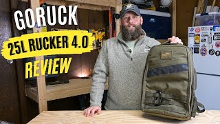 GORUCK 25L Rucker 40  Best rucksack for rucking [upl. by Marrissa]