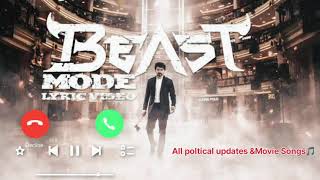 Beast Mode  Official Bgm BGM 🔥 Video  Beast  Thalapathy Vijay  Sun Pictures  Nelson  Anirudh [upl. by Ysirhc724]