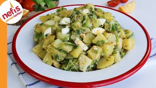 Patates Salatası Tarifi  Nasıl Yapılır [upl. by Wilt]