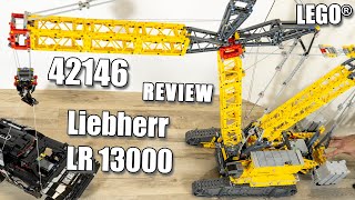 LEGO 42146 Review  LEGO Technic Liebherr LR 13000 Crane  Review 42146  LEGO 2023 Cranes Control [upl. by Esirrehc]