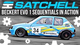 Satchell Engineering  Beckert EVO 1 Sequential Gearbox in Action Raw Sounds amp Footage [upl. by Chellman]