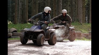 Quad Bike Trekking at Oaker Wood [upl. by Stillas722]