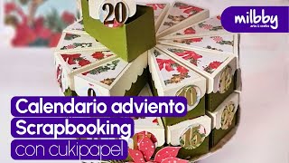 Calendario de adviento con Silhouette Cameo [upl. by Frederiksen]