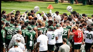 Michigan State fall practice sights and sounds [upl. by Vladamir]