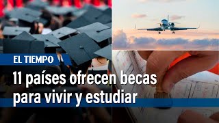 Ofrecen 200 becas para que los Colombianos estudiar en el exterior  El Tiempo [upl. by Agarhs527]